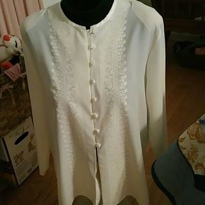 Woman's holiday blouse